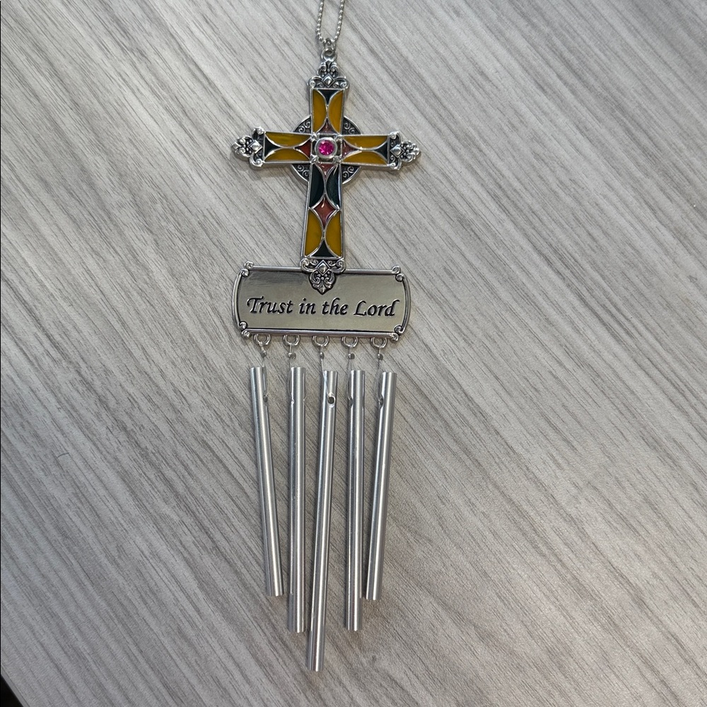 Cross Windchime - Picture 3 of 3
